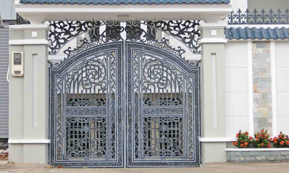 Thiết kế cổng nhà theo phong thủy